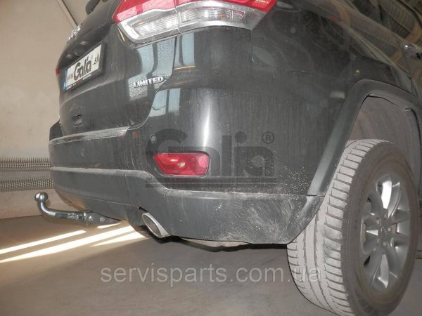 Оцинкований фаркоп на Jeep Grand Cherokee WK2 2010 - без підрізу бампера - Зображення 5
