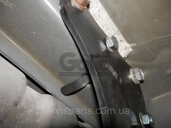 Оцинкований фаркоп на Jeep Grand Cherokee WK2 2010 - без підрізу бампера - Зображення 7