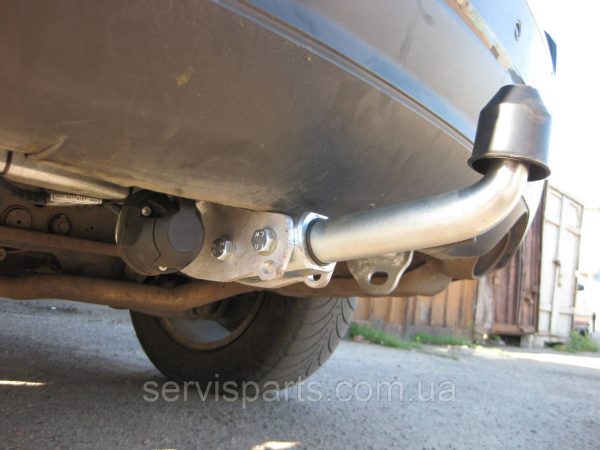 Оцинкований фаркоп на Jeep Grand Cherokee WK2 2010 - без підрізу бампера