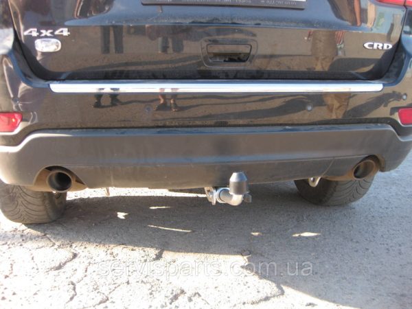 Оцинкований фаркоп на Jeep Grand Cherokee WK2 2010 - без підрізу бампера - Зображення 9