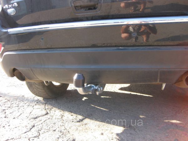 Оцинкований фаркоп на Jeep Grand Cherokee WK2 2010 - без підрізу бампера - Зображення 10