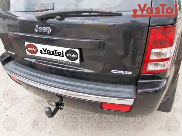 Знімний фаркоп на Jeep Grand Cherokee WK 2005-2010 (без підрізу бампера) - Зображення 2