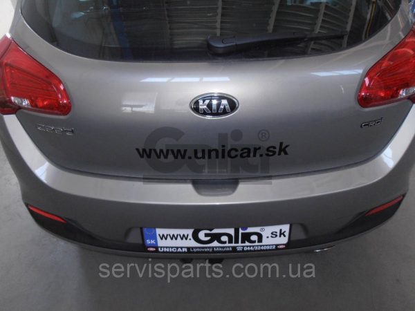 Оцинкований фаркоп на Kia Ceed хетчбек 2012-2018 (без зняття бампера) Швидкознімний автомат на ручці - Зображення 4