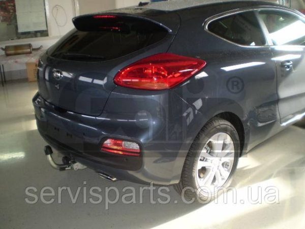 Оцинкований фаркоп на Kia Ceed хетчбек 2012-2018 (без зняття бампера) - Зображення 5