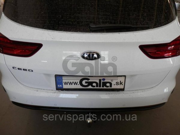 Оцинкований фаркоп на Kia Ceed SW 2018 без підрізання бампера. - Зображення 9