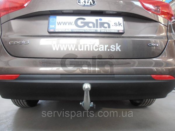 Оцинкований фаркоп на Kia Ceed SW 2012-2018 (Кіа Сід универсал) - Зображення 5