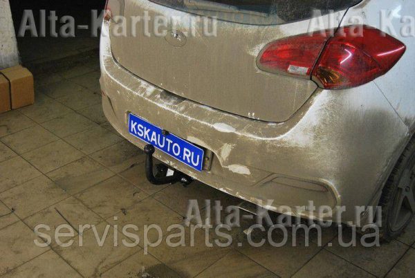Польський фаркоп на Kia Ceed хетчбек 2012-2018 (без підрізання бампера) - Зображення 3