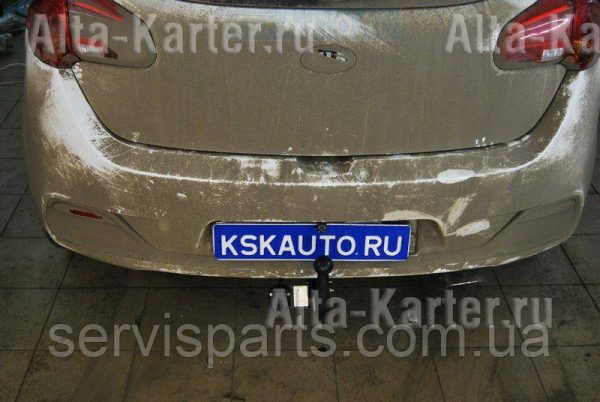 Польський фаркоп на Kia Ceed хетчбек 2012-2018 (без підрізання бампера) - Зображення 4