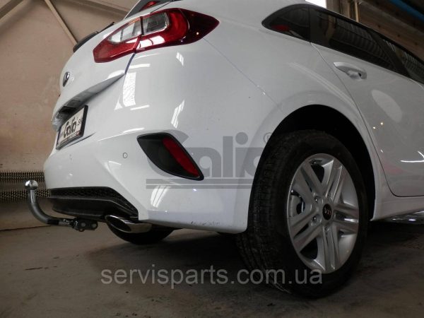 Оцинкований фаркоп на Kia Ced 5d 2018 - без підрізання бампера. - Зображення 2