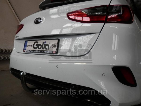 Оцинкований фаркоп на Kia Ced 5d 2018 - без підрізання бампера. - Зображення 6