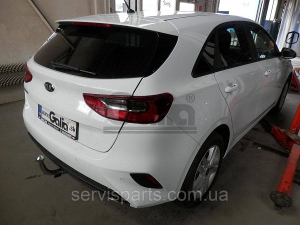 Оцинкований фаркоп на Kia Ced 5d 2018 - без підрізання бампера. - Зображення 10