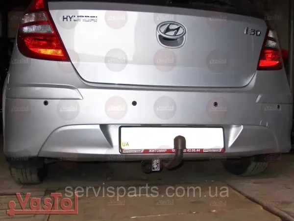Український фаркоп Hyundai I30 hatchback 2006-2012 без підрізання бампера - Зображення 2