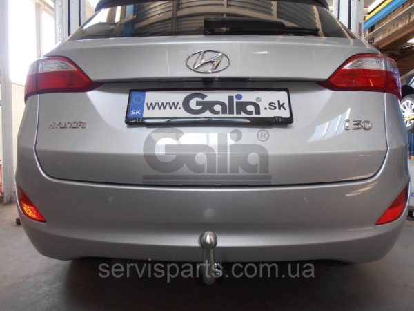 Оцинкований фаркоп Hyundai I30 универсал 2012-2017 (Хундай Ай30) Швидкознімний автомат на ручці - Зображення 3