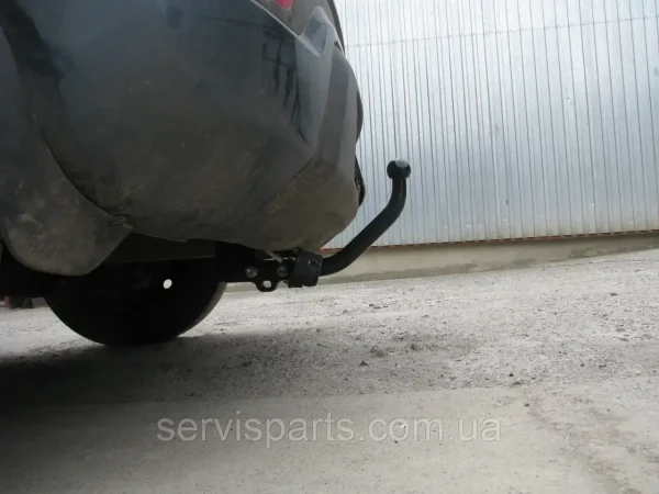 Український фаркоп на Kia Soul 2008-2014 (Кіа Соул) без підрізання бампера - Зображення 3
