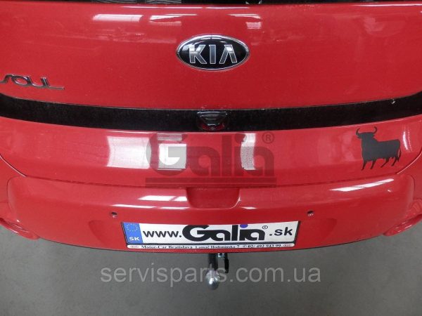Оцинкований фаркоп на Kia Soul 2014-2019 (Кіа Соул) - Зображення 5