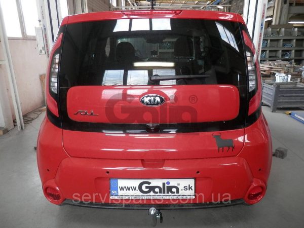 Оцинкований фаркоп на Kia Soul 2014-2019 (Кіа Соул) - Зображення 6