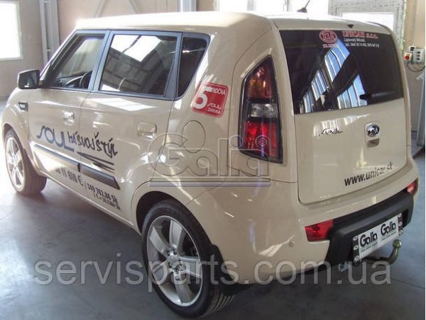 Оцинкований фаркоп на Kia Soul 2009-2014 (Кіа Соул) - Зображення 6