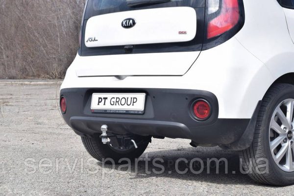 Знімний фаркоп на Kia Soul 2014-2019 (Кіа Соул) американська вставка під квадрат - Зображення 3