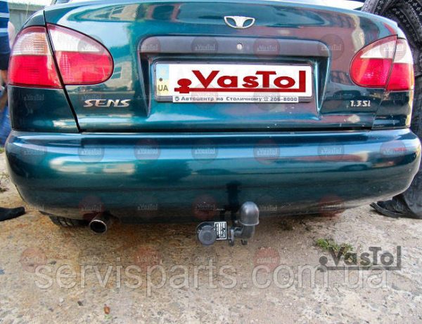 Український фаркоп на Daewoo Lanos седан (Деу Ланос) - Зображення 3