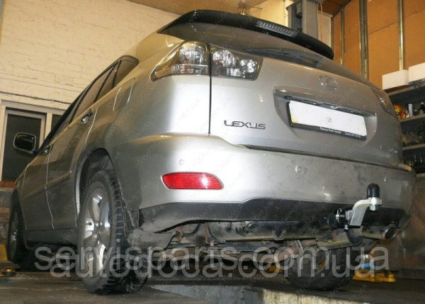 Український фаркоп на Lexus RX330/350/400 2003-2009 американська вставка під квадрат - Зображення 4