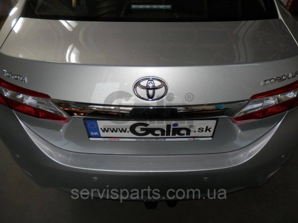 Оцинкований фаркоп для Toyota Corolla 13 - Тойота Королла (Словаччина) Швидкознімний автомат на ручці - Зображення 4
