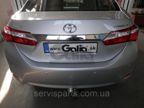 Оцинкований фаркоп на Toyota Corolla E18 2013-2018 - Зображення 5