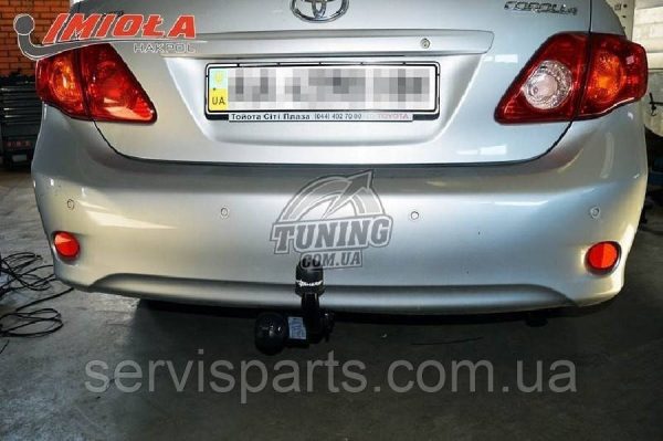 Польський фаркоп на Toyota Corolla E15 2007-2013 - Зображення 8