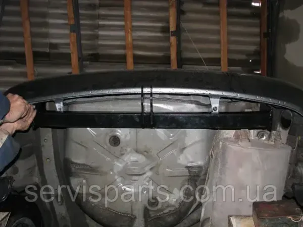 Український фаркоп на Toyota Corolla E12 2002-2007 (сидан та універсал) без підрізання бампера - Зображення 5