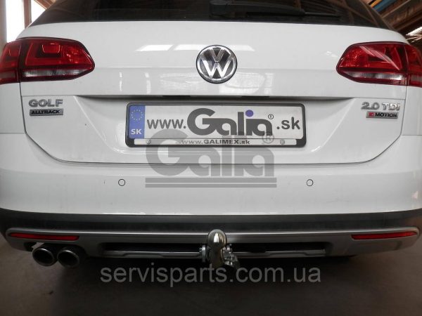 Оцинкований фаркоп на Volkswagen Golf VII SW универсал 2013 - (4WD, Alltrack також)