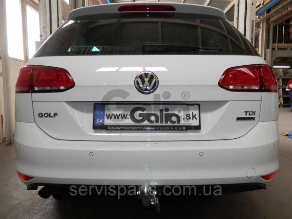 Оцинкований фаркоп на Volkswagen Golf VII SW универсал 2013 - (4WD, Alltrack також) - Зображення 2