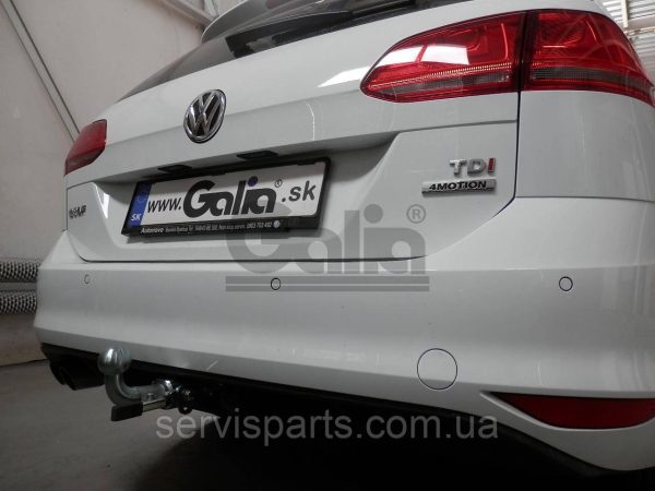 Оцинкований фаркоп на Volkswagen Golf VII SW универсал 2013 - (4WD, Alltrack також) - Зображення 3