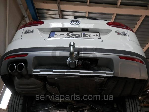 Оцинкований фаркоп на Volkswagen Golf VII SW универсал 2013 - (4WD, Alltrack також) - Зображення 9