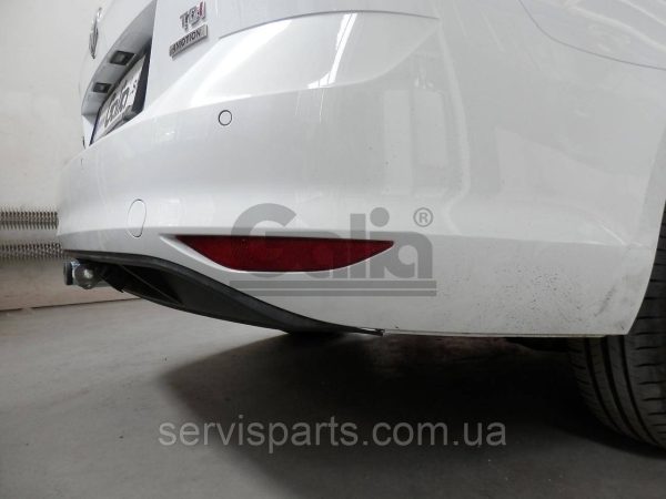 Оцинкований фаркоп на Volkswagen Golf VII SW универсал 2013 - (4WD, Alltrack також) Швидкознімний автомат на ручці - Зображення 3