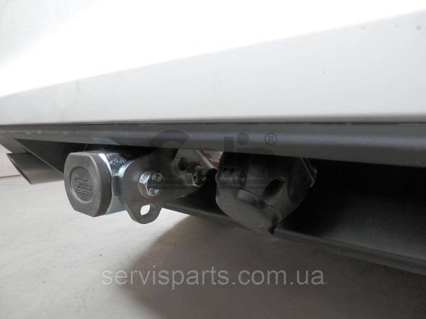 Оцинкований фаркоп на Volkswagen Golf VII SW универсал 2013 - (4WD, Alltrack також) Швидкознімний автомат на ручці - Зображення 4