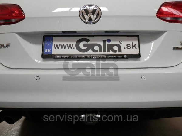 Оцинкований фаркоп на Volkswagen Golf VII SW универсал 2013 - (4WD, Alltrack також) Швидкознімний автомат на ручці - Зображення 8