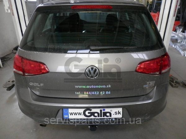 Знімний Фаркоп Seat Leon 2013 - hatchback ( Сеат Леон хетчбек) Швидкознімний автомат на ручці - Зображення 4
