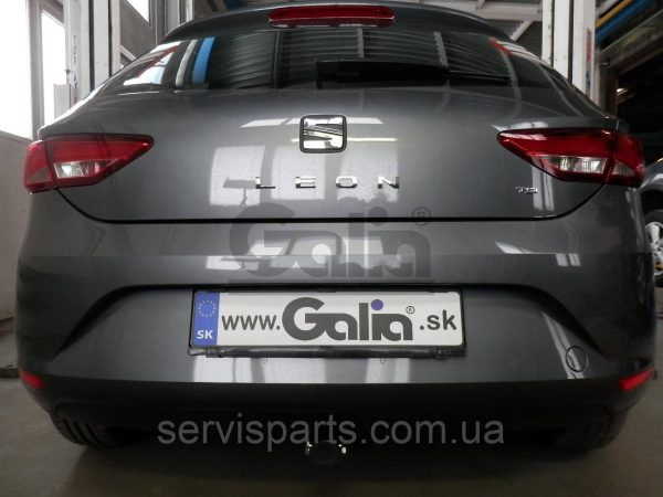 Знімний Фаркоп Seat Leon 2013 - hatchback ( Сеат Леон хетчбек) Швидкознімний автомат на ручці - Зображення 6