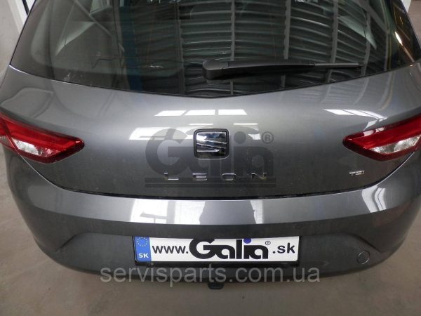 Знімний Фаркоп Seat Leon 2013 - hatchback ( Сеат Леон хетчбек) Швидкознімний автомат на ручці - Зображення 8
