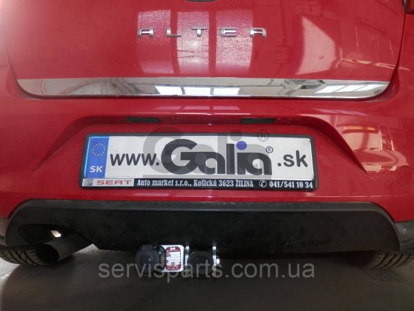 Оцинкований фаркоп на Seat Altea 2004- Швидкознімний автомат на ручці