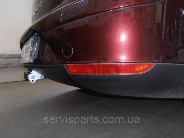 Фаркоп оцинкований Seat Altea XL, Freetrack (Алтеа Фрітек) Швидкознімний автомат на ручці - Зображення 3