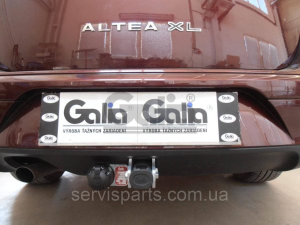Фаркоп оцинкований Seat Altea XL, Freetrack (Алтеа Фрітек) Швидкознімний автомат на ручці - Зображення 4