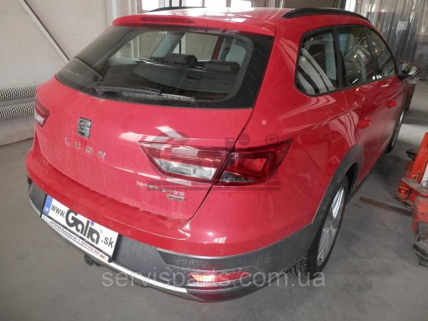 Фаркоп оцинкований Seat Leon X-Perience 4WD Швидкознімний автомат на ручці - Зображення 3