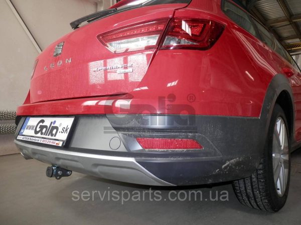 Фаркоп оцинкований Seat Leon X-Perience 4WD Швидкознімний автомат на ручці