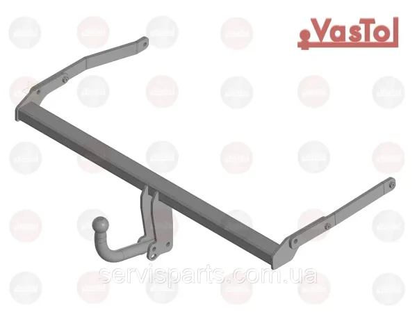 Фаркоп знімний гак на Renault Megane Scenic II 2003-2009 (також Grand Scenic 2) - Зображення 2