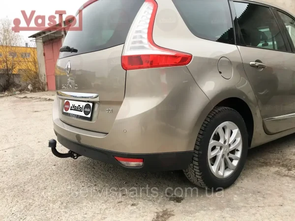 Фаркоп знімний гак на Renault Grand Scenic III 2009-2015 (Рено Гранд Сценік) - Зображення 2