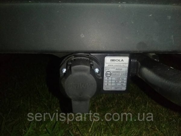 Польський фаркоп на Renault Megane Grand Scenic III 2009-2016 (Рене Сеник 3) - Зображення 8