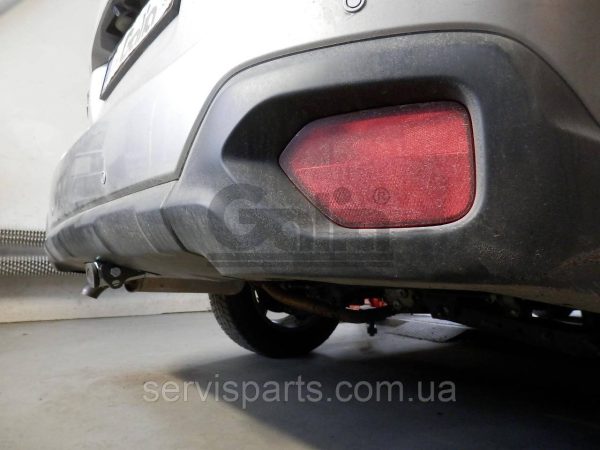 Оцинкований фаркоп на Subaru Outback 2014-2019 (Субару Аутбек) Швидкознімний автомат на ручці - Зображення 3
