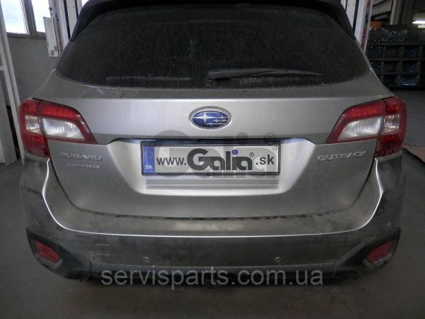 Оцинкований фаркоп на Subaru Outback 2014-2019 (Субару Аутбек) Швидкознімний автомат на ручці - Зображення 5