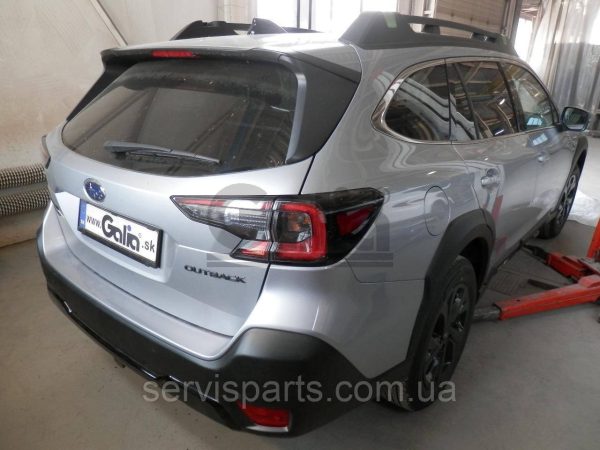 Оцинкований фаркоп на Subaru Outback 2019- (Субару Аутбек) Швидкознімний автомат на ручці - Зображення 2