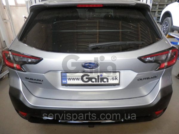 Оцинкований фаркоп на Subaru Outback 2019- (Субару Аутбек) Швидкознімний автомат на ручці - Зображення 5